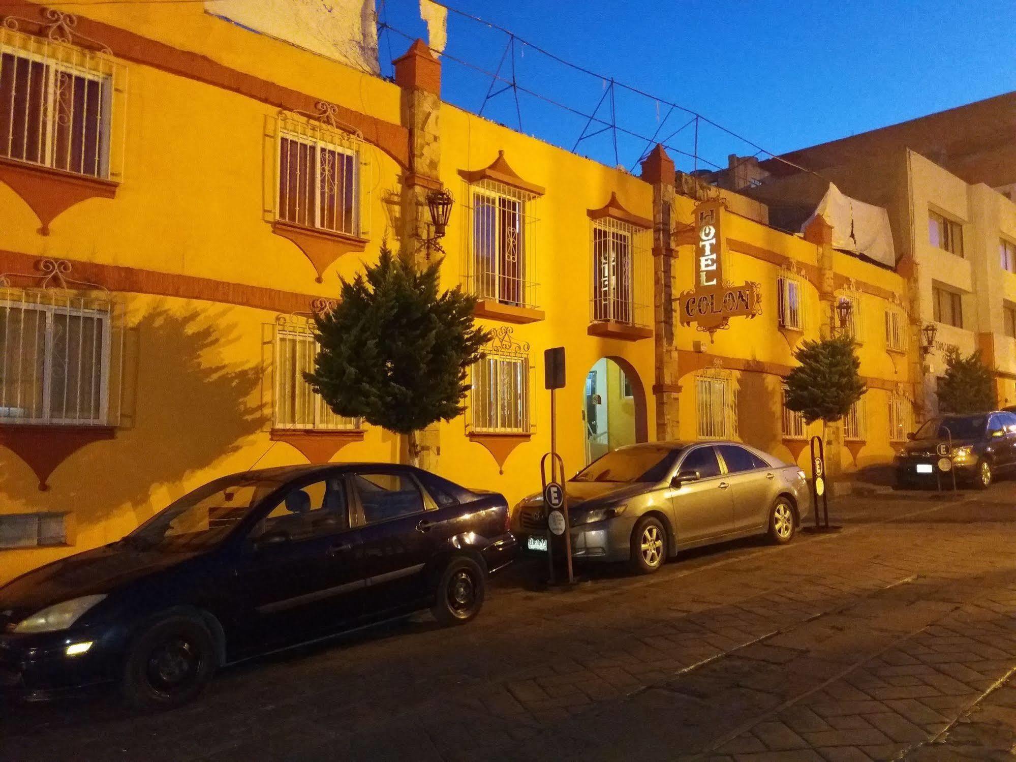 Hotel Colon De Zacatecas Eksteriør bilde
